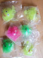 Squishy Stretchy YoYo Neon Balls (for 7)