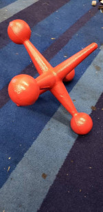 Giant Metal Jack Cast Iron