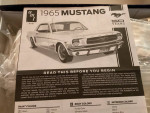 1965 MUSTANG MODEL
