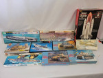 10 Model Building Kits: Battleships, Wars Air Planes and Tanks