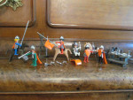 Geobra Playmobil Deluxe Knight Original Castle Play Set 70s VTG