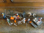 Geobra Playmobil Deluxe Knight Original Castle Play Set 70s VTG