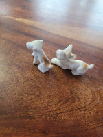 2 vintage fox terriers