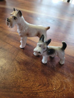 2 vintage fox terriers