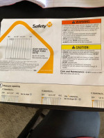BRAND NEW! ( WHITE ) WALK - THRU BABY GATE