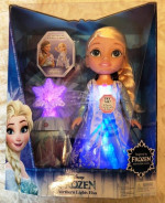 Disney Frozen Northern Lights Elsa Interactive Doll 40 Phrases Sings "