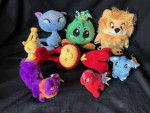 Early 2000's Neopets Plushes