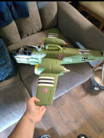 Plastic airplane