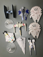 Lot of Star Wars Plastic Figures