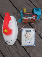 vintage Fisher Price Little People LOT House 2 School Plane MORE