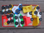 vintage Fisher Price Little People LOT House 2 School Plane MORE
