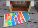 vintage Fisher Price Little People LOT House 2 School Plane MORE