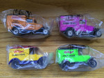 12 Kellogg's Matchbox Trucks in sealed bags
