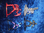 Jada metal figurines (10 total)
