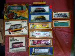HO switchers and cars