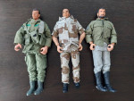 Vintage 12" G.I. Joe Figures - 3 Dolls