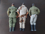 Vintage 12" G.I. Joe Figures - 3 Dolls