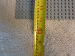 2 Grey Lego extra-large base plates