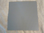 2 Grey Lego extra-large base plates