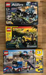 NEW IN BOXES - 10 Lego Sets!
