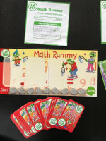2 Leap Frog Board Games  (Alphabet and Math)