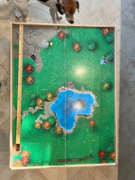 Lego and Train Table