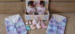 Twin 21" Reborn again Real Baby Dolls
