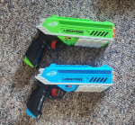 2 Lazer tag guns