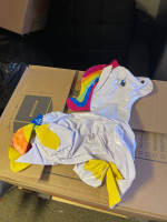 Inflatable 27" Unicorn Toy New!!!