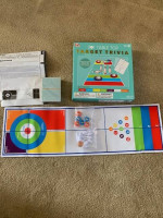 New - 3 In 1 Table Top Target Trivia - Ages 5+
