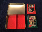 Coca Cola nostalgic Santa playing cards, 1996