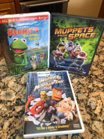 Muppet Movies DVD 3-Pack - Like new! Great Gift!