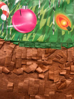Christmas Tree Piñata with Gift Bags & Blindfold!