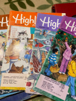 7 Vintage children’s Highlights Magazine with Hidden Pictures