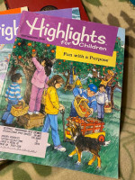 7 Vintage children’s Highlights Magazine with Hidden Pictures