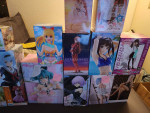 Box Anime figure lot