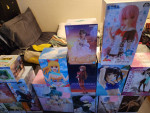 Box Anime figure lot