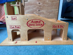 Vintage Wooden Car Park