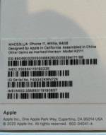 iPhone 11 64GB white