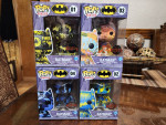 Batman art series funkos set of 4