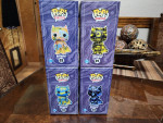 Batman art series funkos set of 4