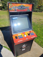Arcade game classics works but NEEDS MONITOR REPAIR AS IS