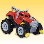 The Animal Truck, Interactive Unboxing Toy w/ Retractable Claws,Lights