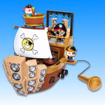 FGTeev Raptain Hook’s Sea Wagon Sing Along Playset w/Rare Gold Raptain