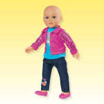 My Life As Survivor Doll Play Set, 9 Pcs. 18". Blue Eyes & Light Skin