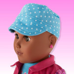 My Life As Survivor Doll Play Set, 9 Pcs. 18". Brown Eyes & Dark Skin