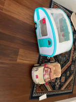 Car and tent trailer for dolls