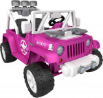 New - Kids Pink Jeep Wrangler 12V - Power Wheels