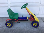 Original Germany Kettcar Race Car with Very Rare Stick Shift