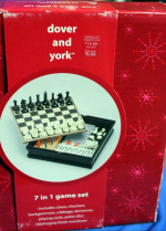 Dover and York 7 in 1 Game Set
